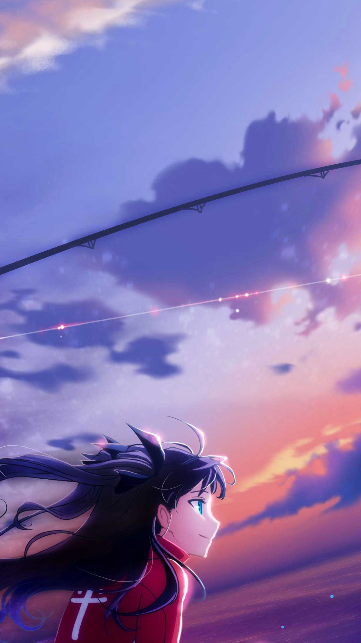 1242x2208  1207368 Anime Girls, Fate/Stay Night, Sear /Stay Night: Heavens Feel, Sabre Alter, Black Dress - Редкая галерея HD обои 