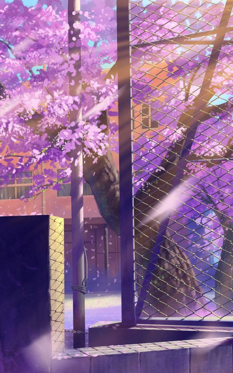 800x1280  Anime Girl Night City Alley Alley Walke Wallpaper Iphone Phone 4K #1300F 