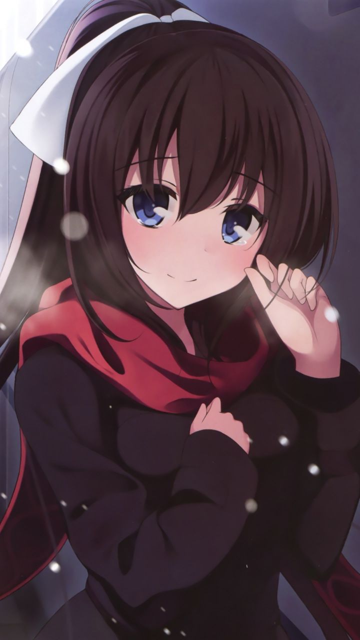 720x1280  cute Anime Girl Walpaper X HD 4K Обои, изображения, фоны, фотографии и картинки 