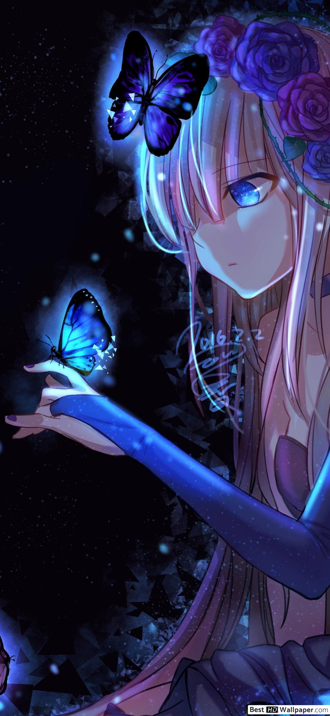 1125x2436  top Anime Girl HD Обои бесплатно - Best Wallpapers