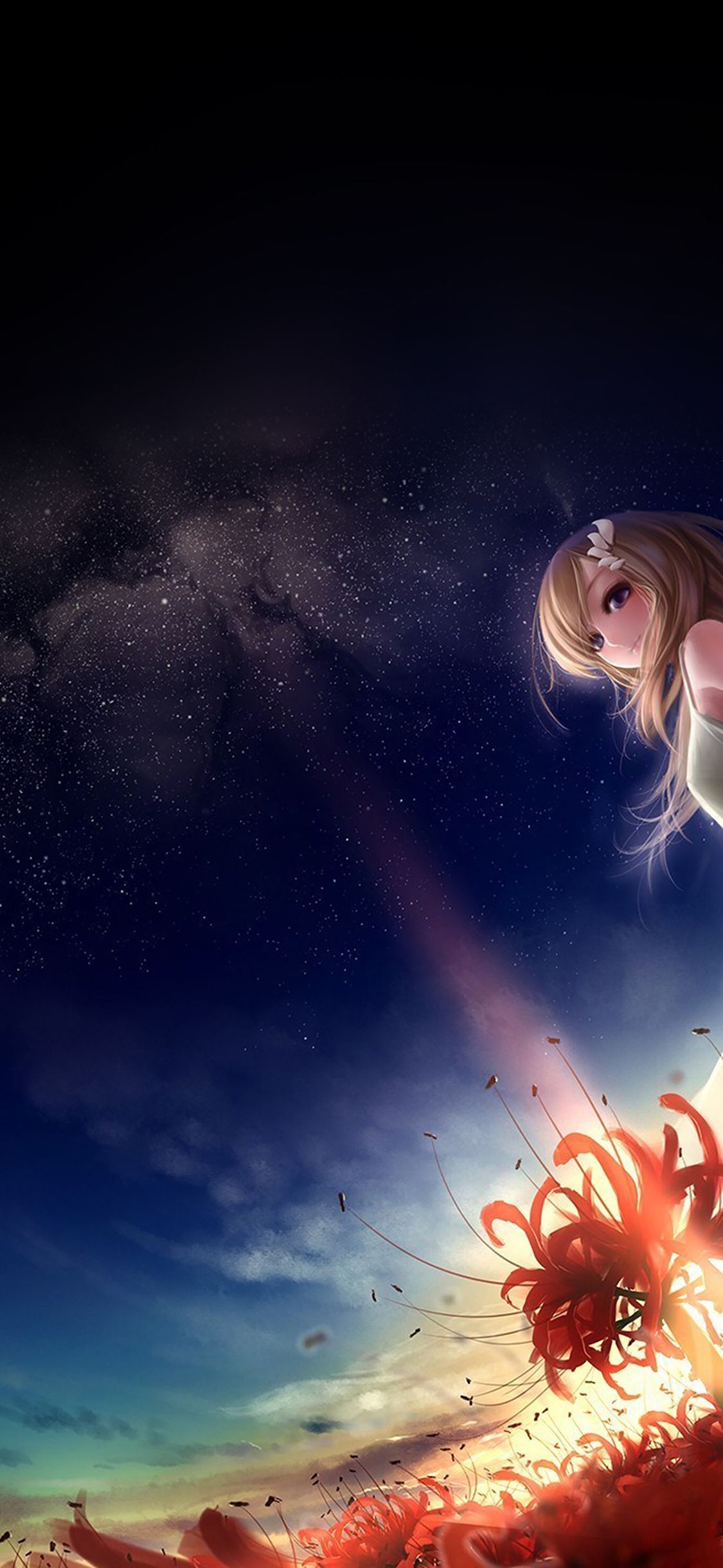 1125x2436  download Эстетическое аниме любовное искусство обои | Wallpapers.com 