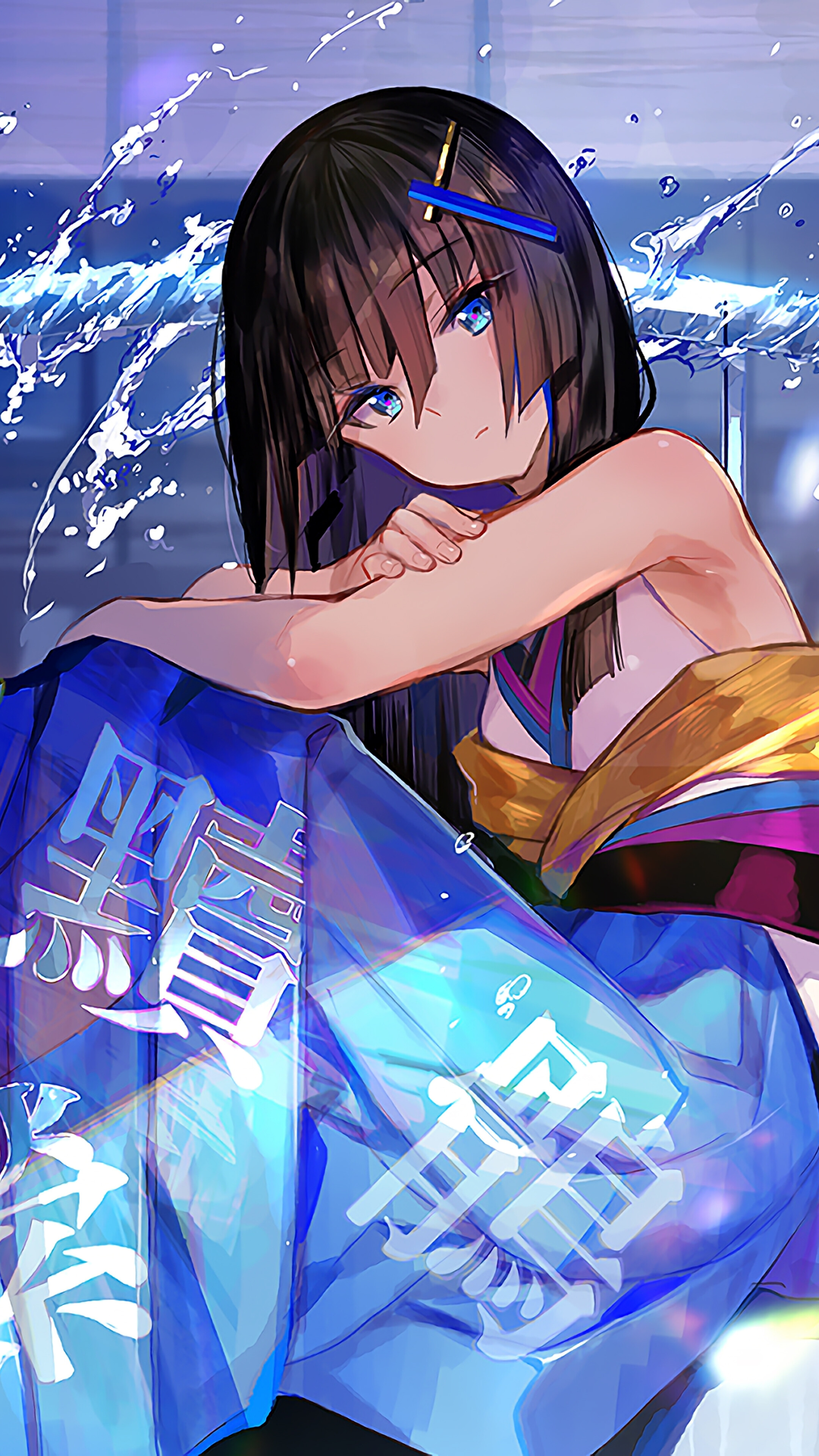 2160x3840  1125x2436 Umbrell Punch Man Anime обои 4K Ultra HD ID: 3220 