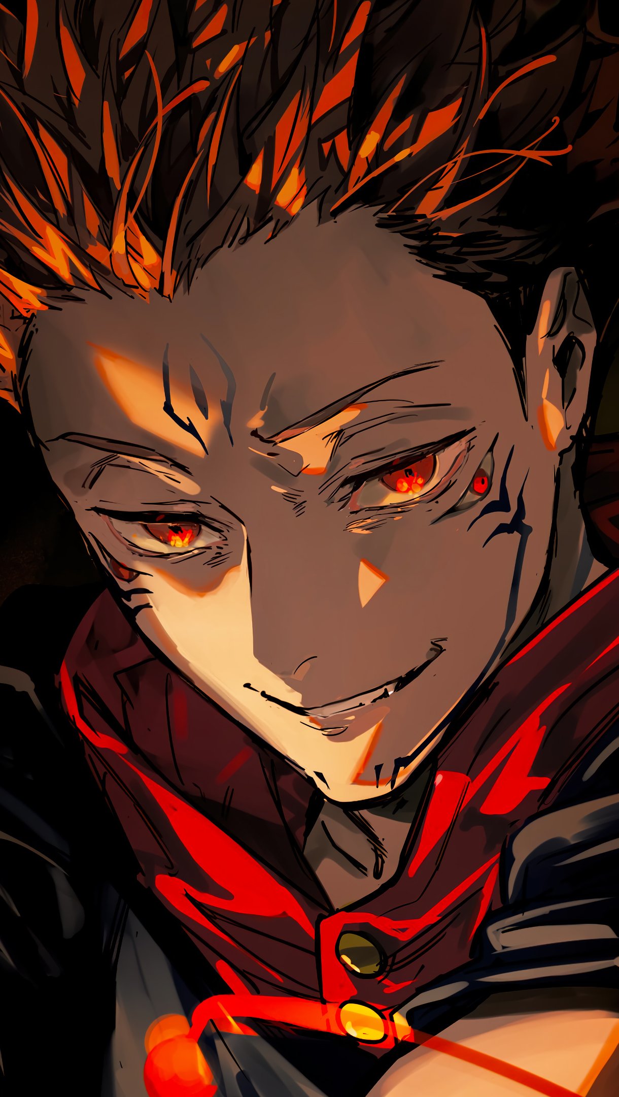 1220x2160   -аниме HD Boy