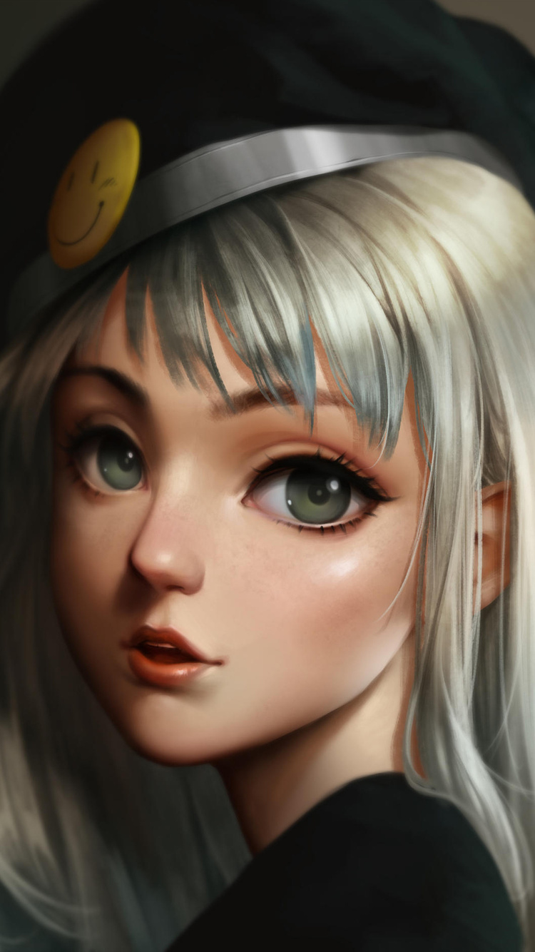 750x1334   Симпатичная девочка аниме аниме iPhone обои HD - обои для iPhone: iPhone обои 