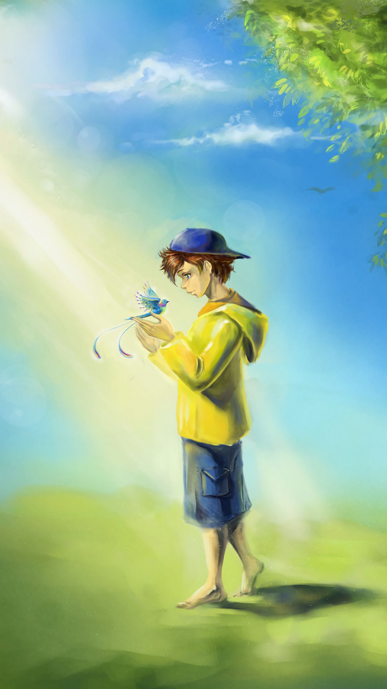 1350x2400   Аниме милый мальчик, крутой мальчик, Bird HD Телефонные обои | | Pxfuel 