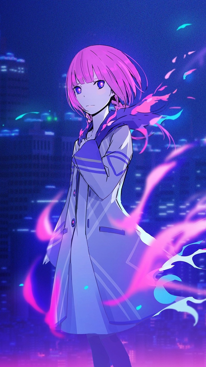 720x1280   Скачать 720x1280, девочка Anime, Art #15961 