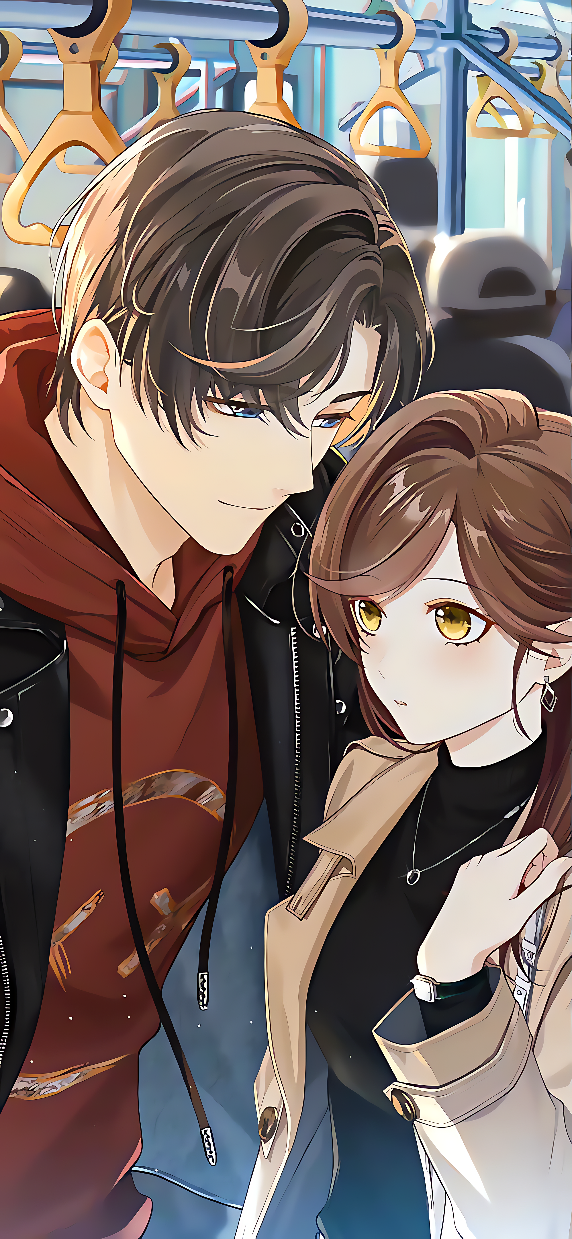 1996x4320  kiss Anime Wallpapers - Обои пещера 