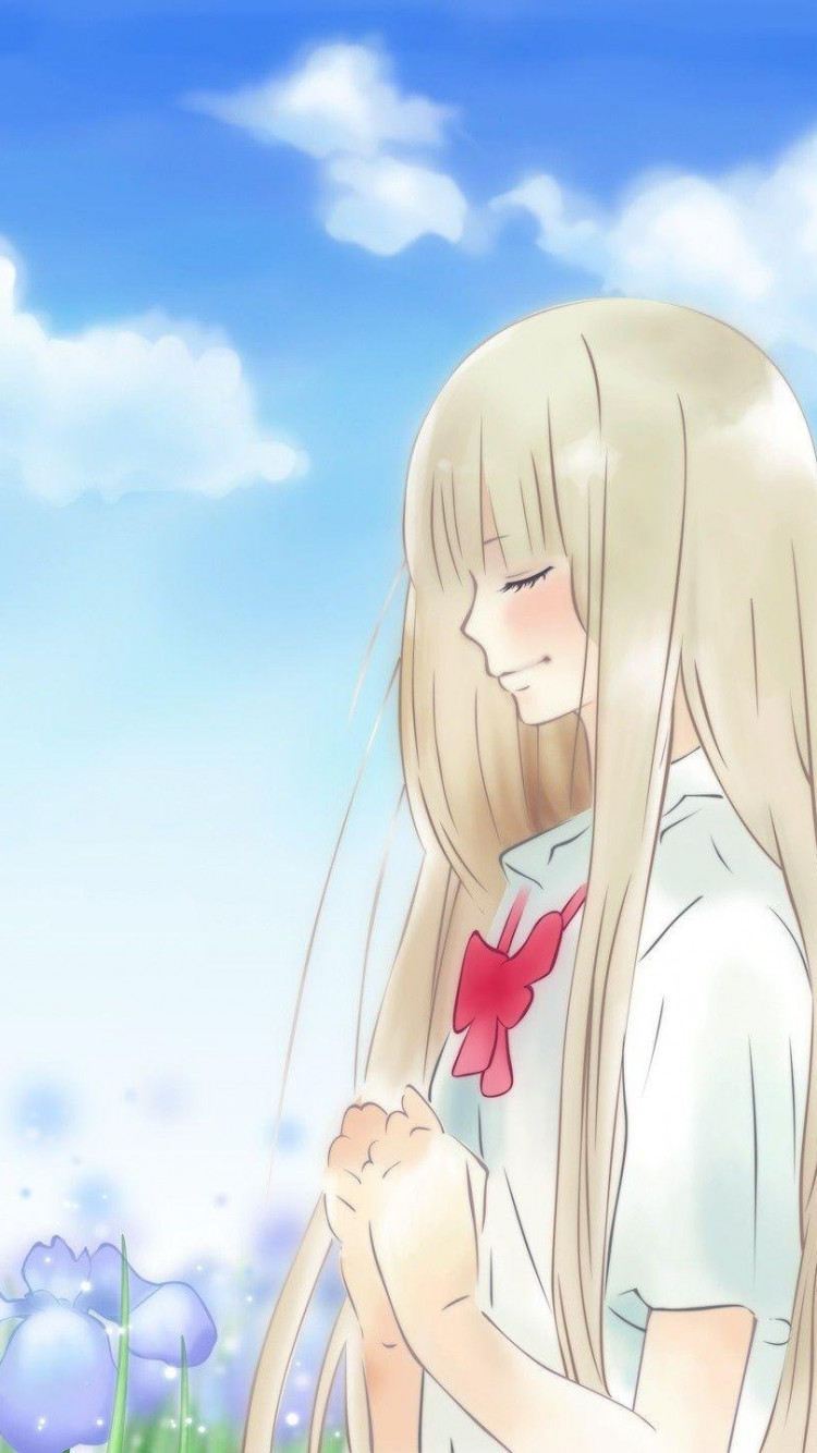 750x1334   Симпатичные аниме -пары обои для мобильных устройств - обои пещера 