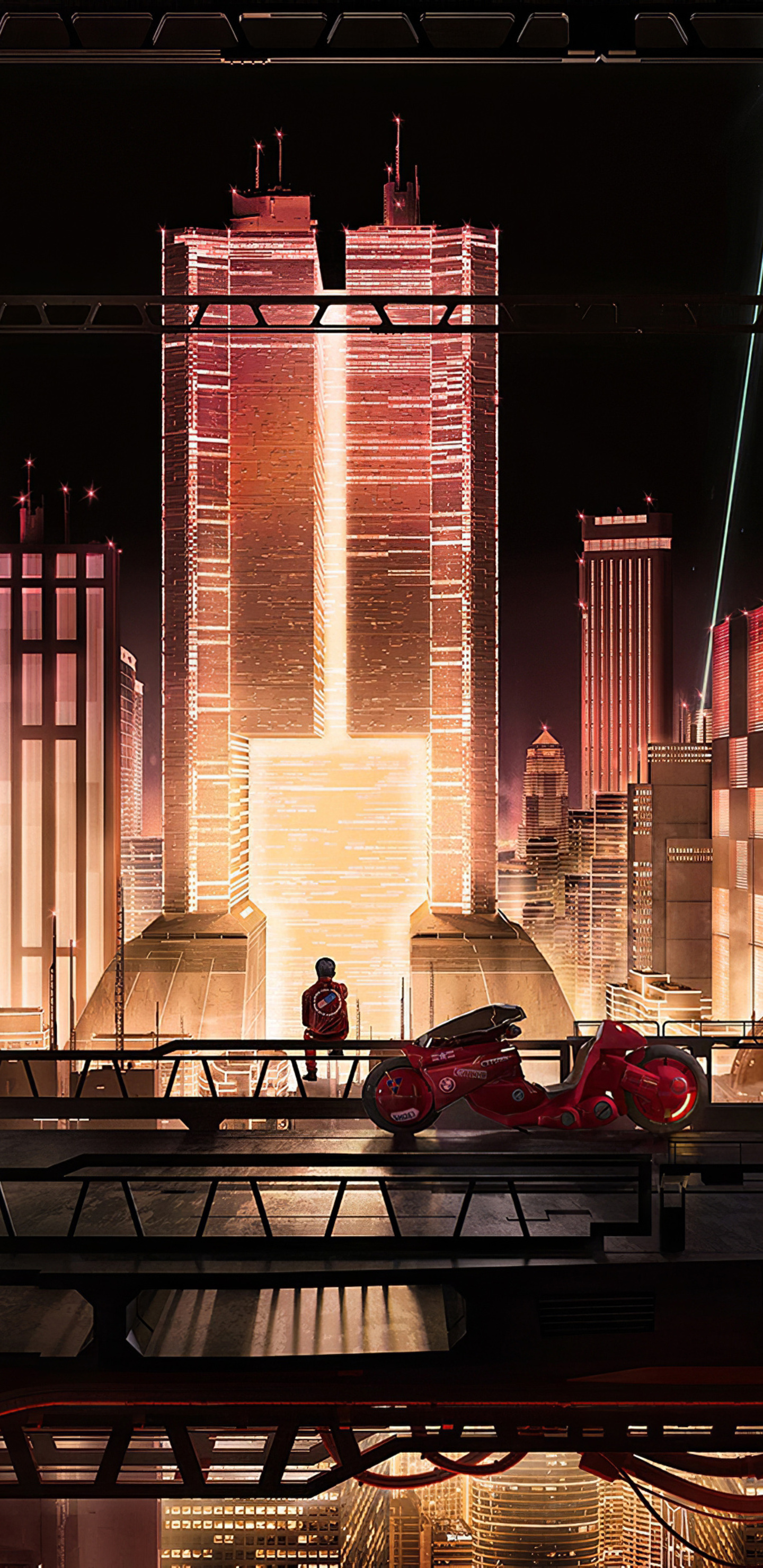 1440x2960  90S Аниме обои на обои на обои.