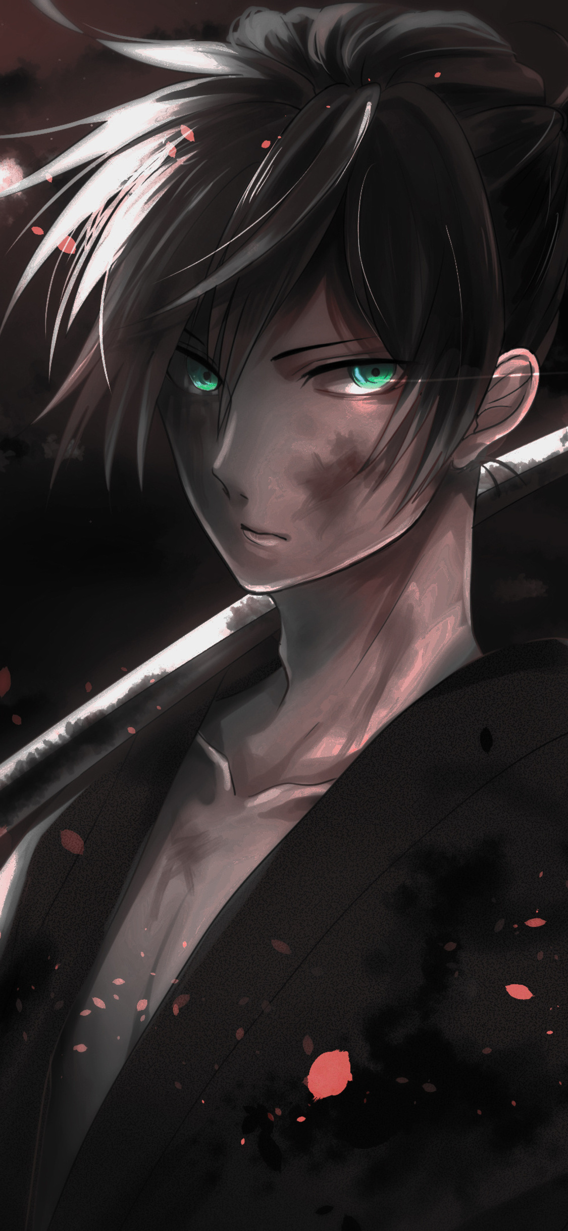 1125x2436  anime Все обои манги - обои пещера 