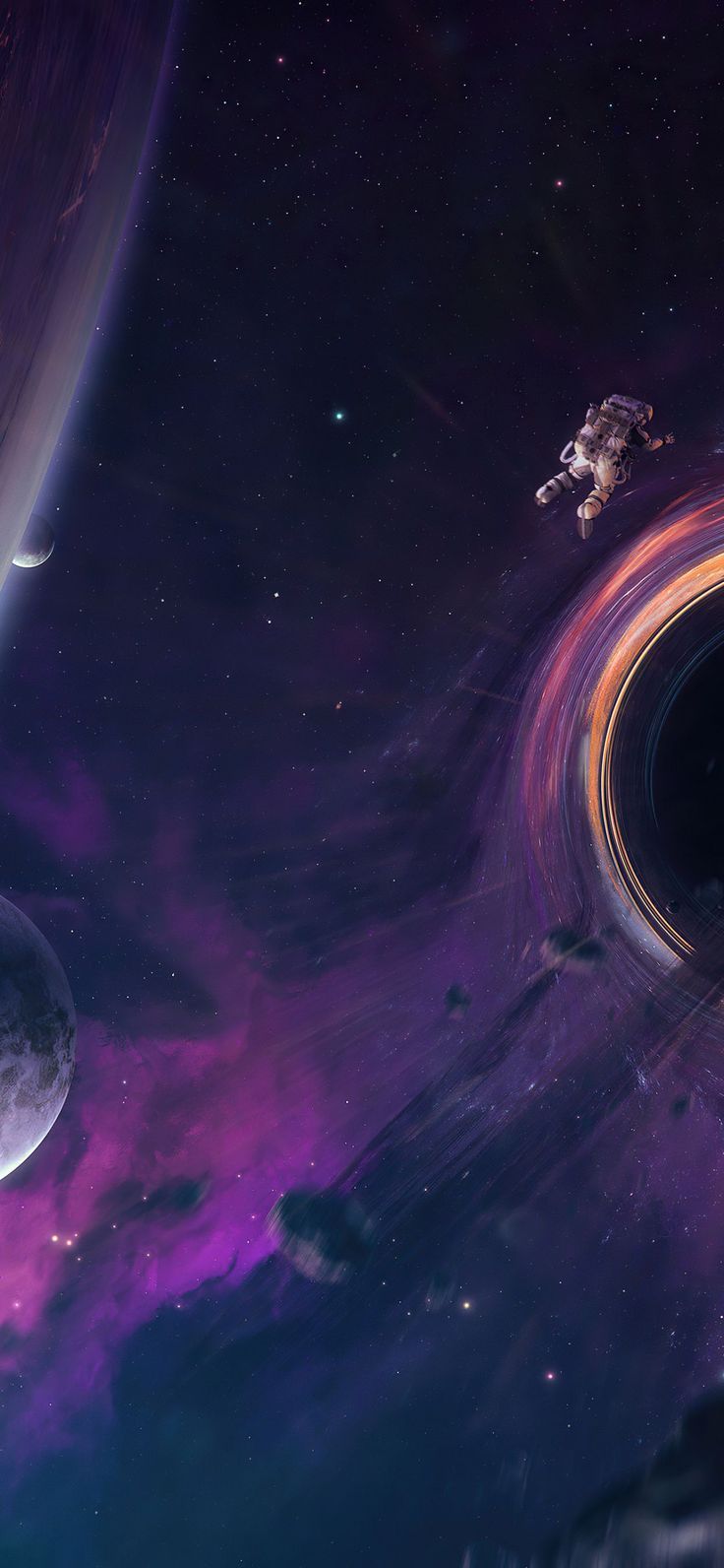 736x1592  planet Space Cosmos Stars 4K обои iPhone HD Телефон № 4270F 