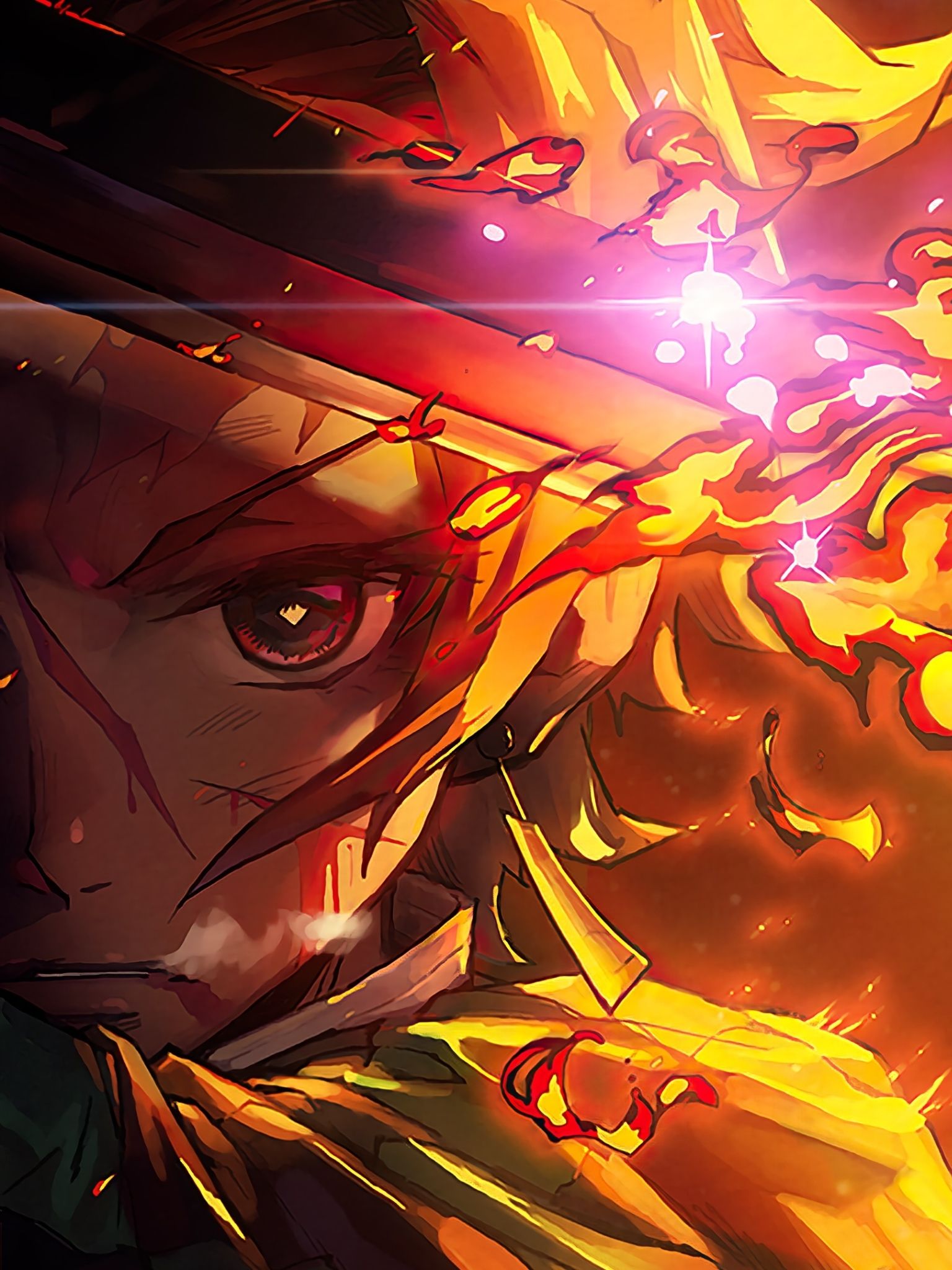 1536x2048  Anime Demon Slayer: Kimetsu no Yaiba, Demon Slayer Entertainment District Arc HD Телефон Обои | Pxfuel