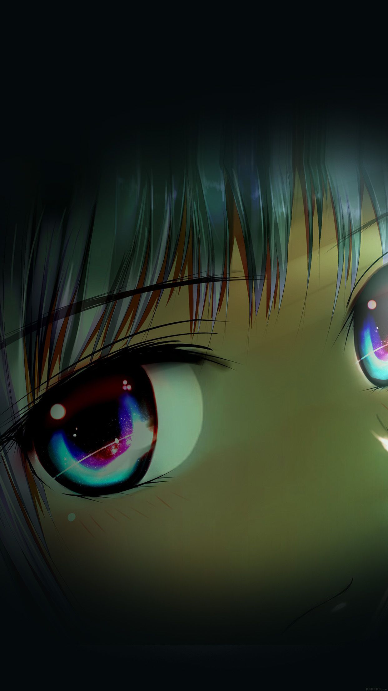 1242x2208  Anime Eyes Android Wallpapers - Wallpaper Cave