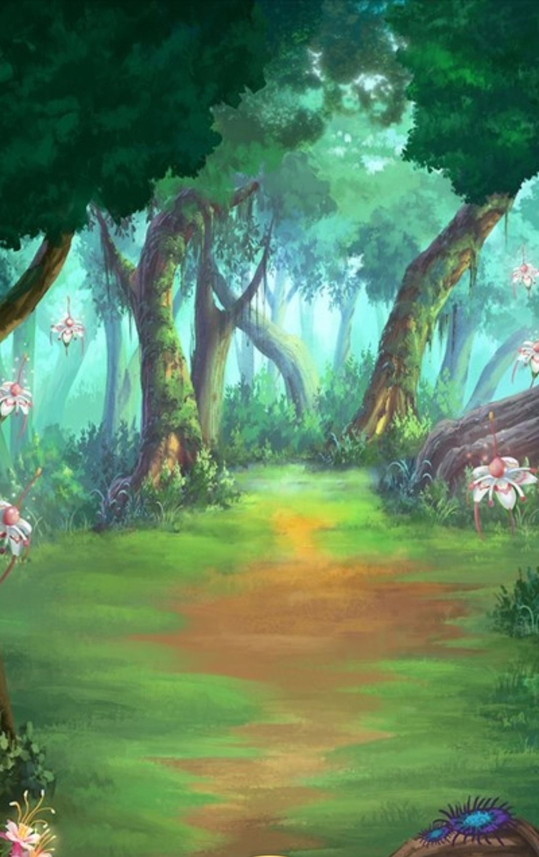 Сказочный лес аниме