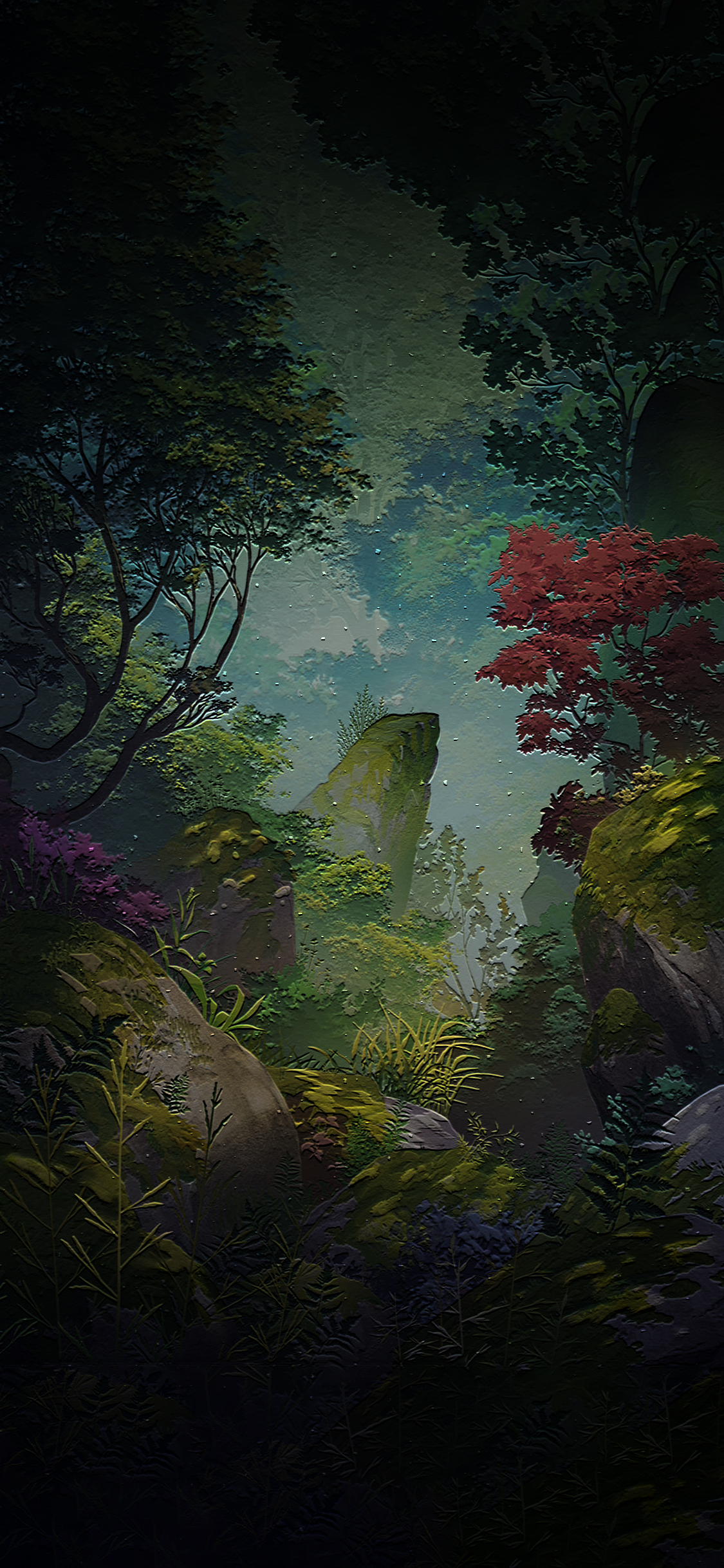 1125x2436  Anime, лесные обои HD / настольные и мобильные фоны 