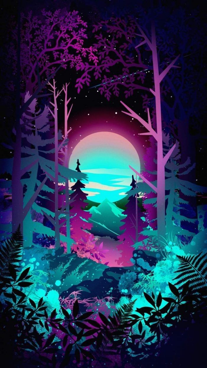 700x1244  Forest Nature Spearny 4K обои iPhone HD Phone #5630F 