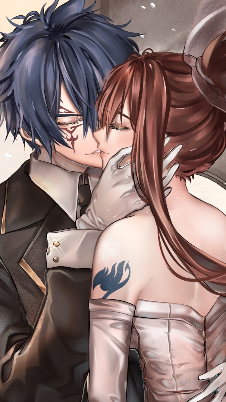 750x1334  anime Romance, пары, милая, манга, школа, HD Телефон Обои | ПикпксKOU X FUTABA KISS от KSKAR на паре DeviantArt