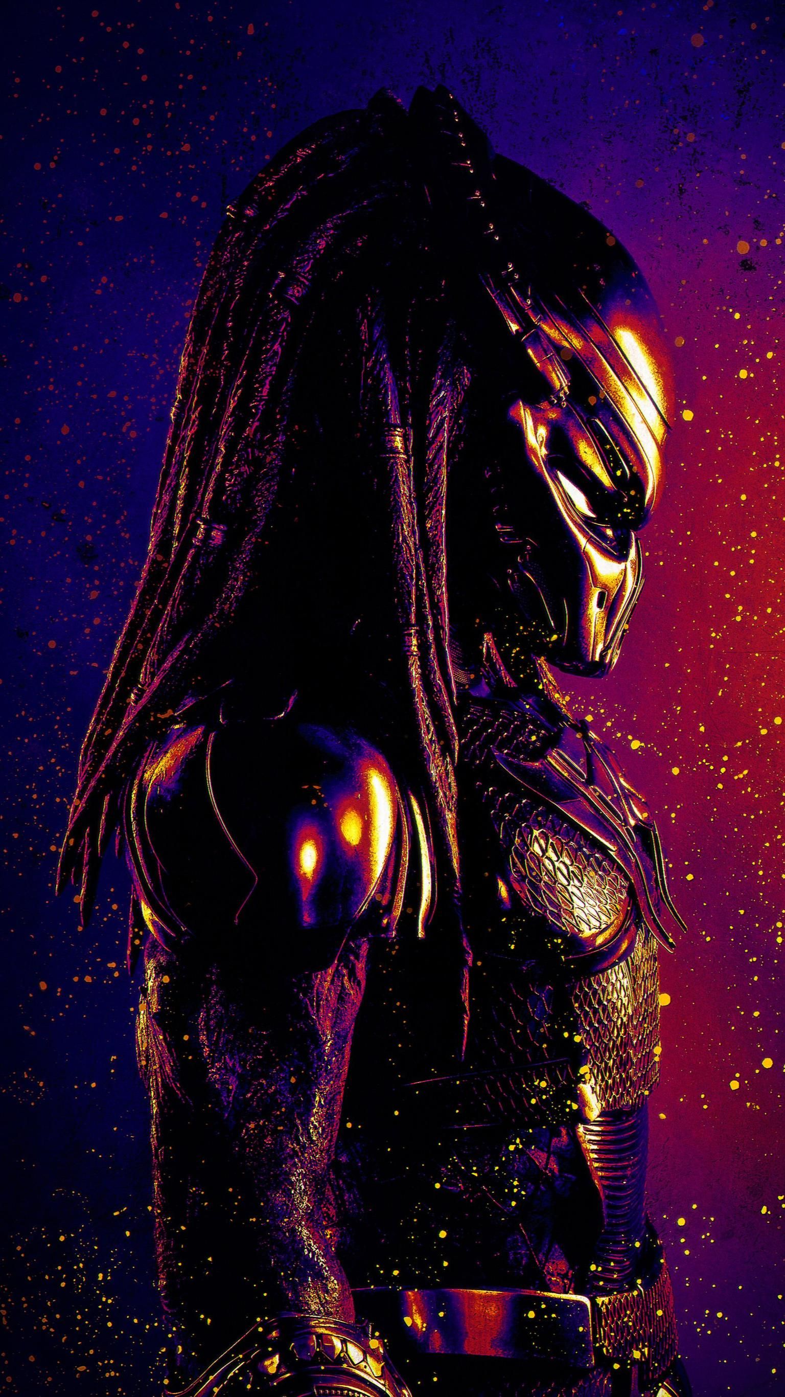 1536x2732 The Predator (2018) Обои для телефона Moviemania Хищник инопланет...