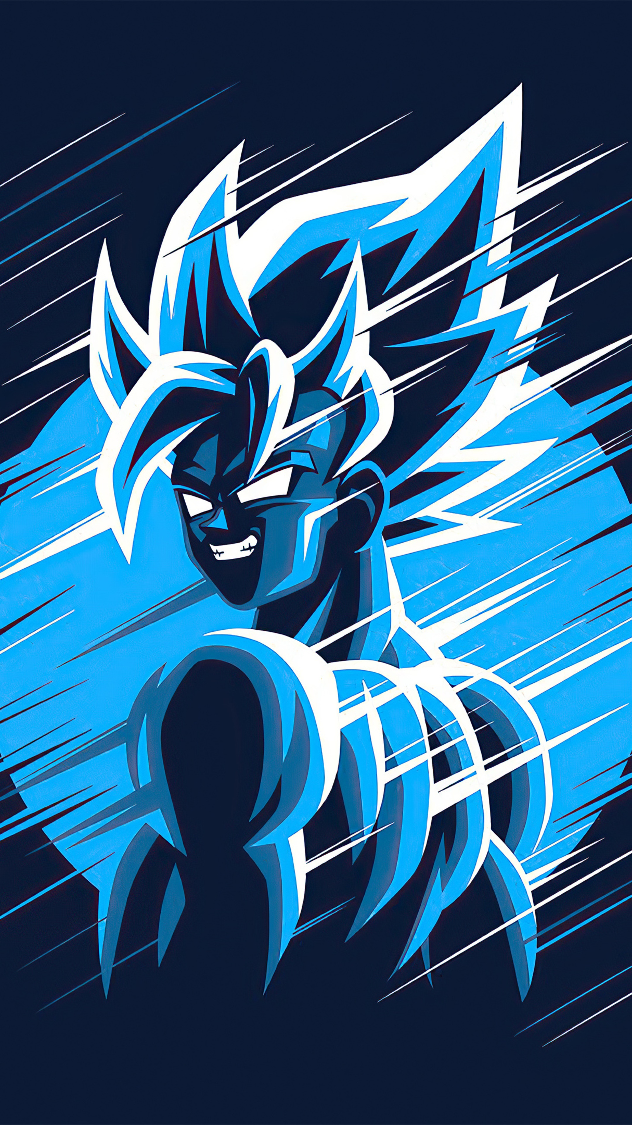 2160x3840   vegeta обои 4K, драконский мяч z, черный/темный, #1913 