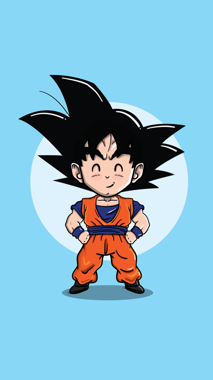 748x1330   Goku 4K обои - Nawpic