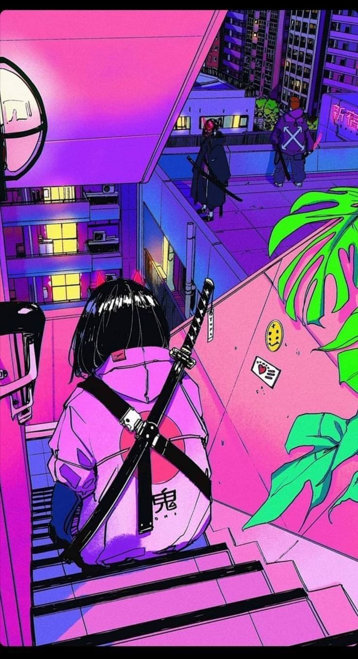 736x1355  Cyberpunk Girl iPhone Wallpapers - Top Free Cyberpunk Girl iPhone  Backgrounds - WallpaperAccess