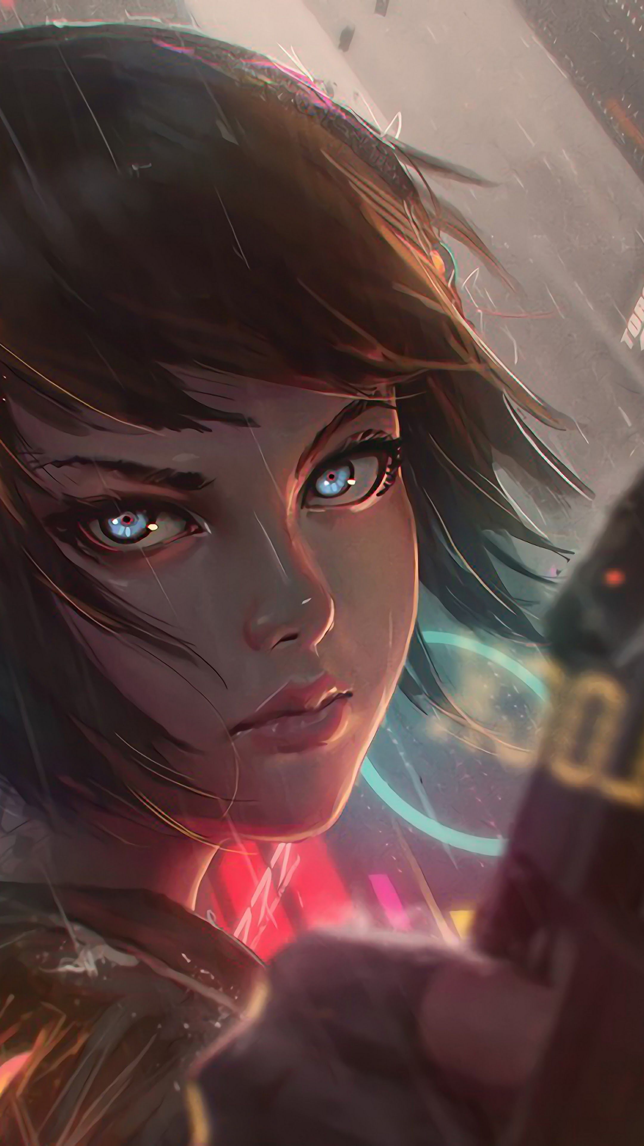 2160x3840  cyberpunk 2077 Game Poster 2022 4K Ultra HD Мобильные обои1080x1920 / 1080x1920 Аниме, киберпанк, Scifi, художник, свет, произведение искусства, цифровое искусство, HD, Deviantart для iPhone обои - CoolWallPapers.me! 