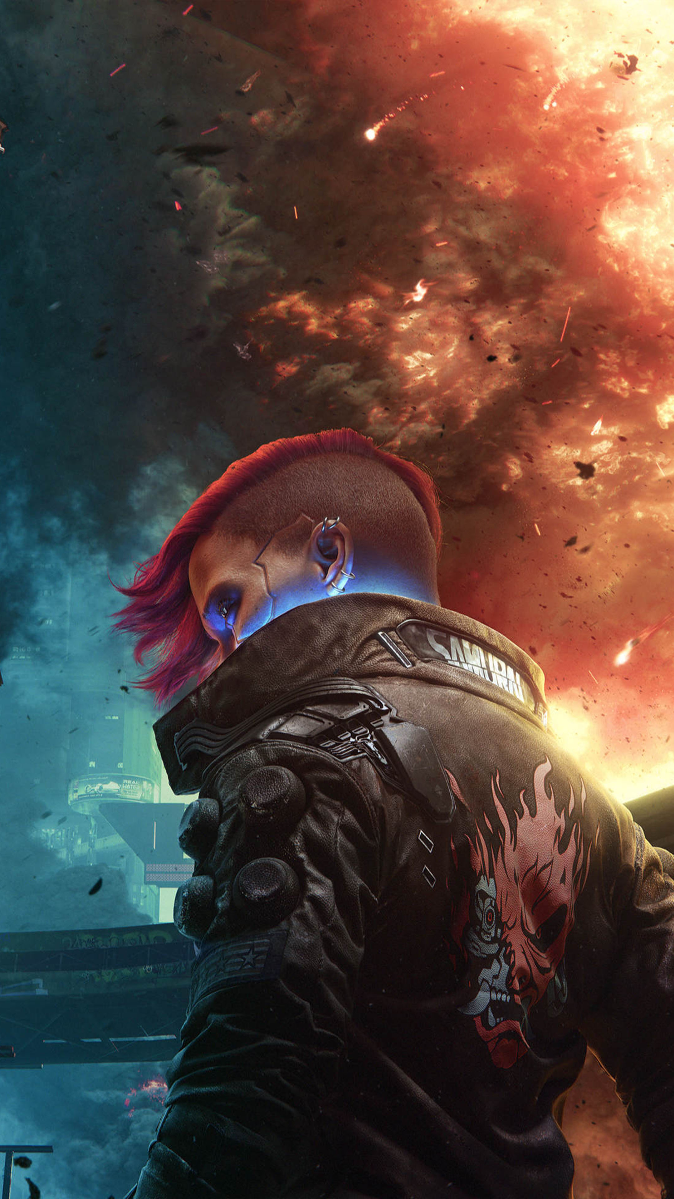 2160x3840  HD обои: Люси (Edgerunners), Cyberpunk: Edgerunners, Anime, Anime Girls | Обои Flare