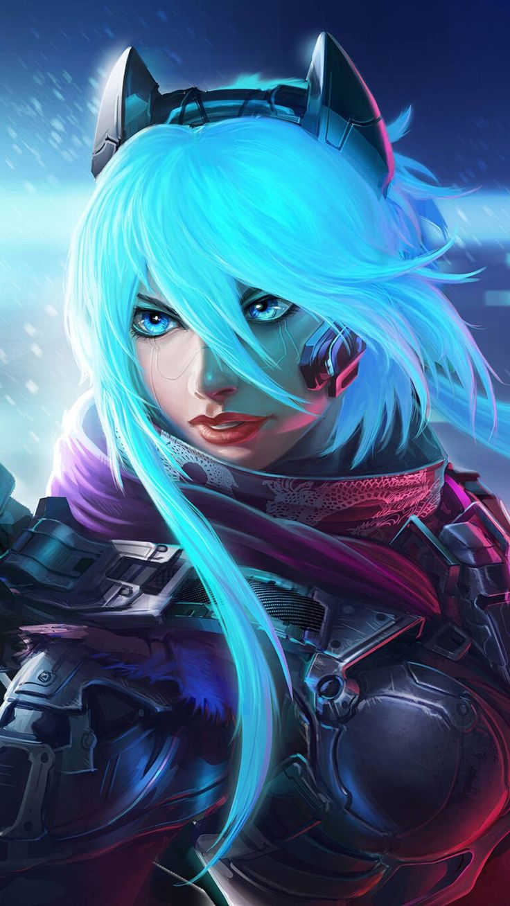 736x1308  download Cyberpunk City обои