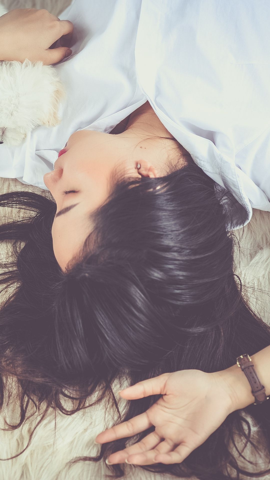 1080x1920  Девушка для спального телефона обои - пещера обоев