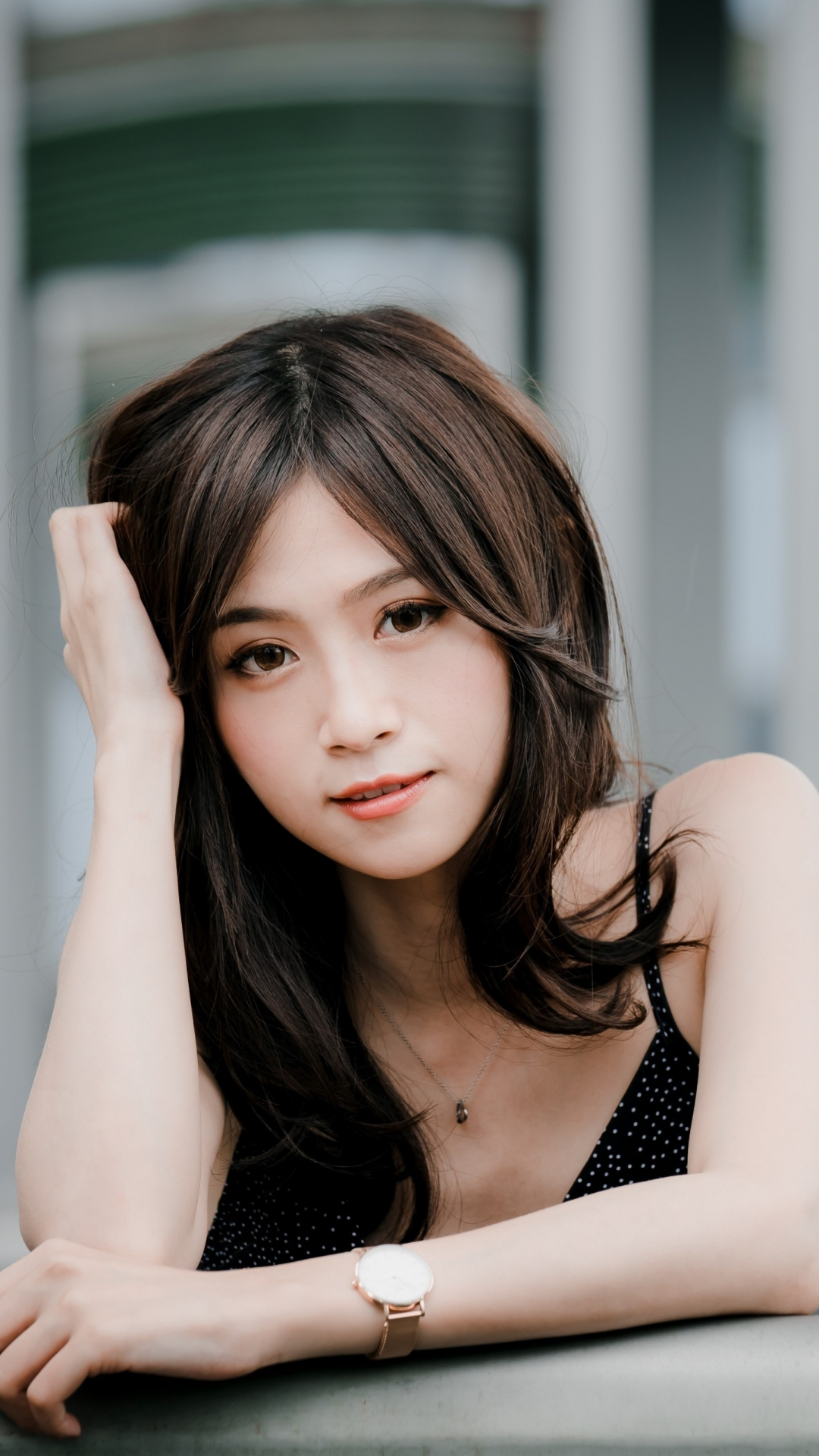 1080x1920  Скачать обои 1080x1920 Азиатская модель, модель девочки, брюнетка, 1080p обои, Samsung Galaxy S4, S5, Note, Sony Xperia Z, Z1, Z2, Z3, HTC One, Lenovo Vibe, Google Pixel 2, OnePlus 5, Honor 9, Xiaomi