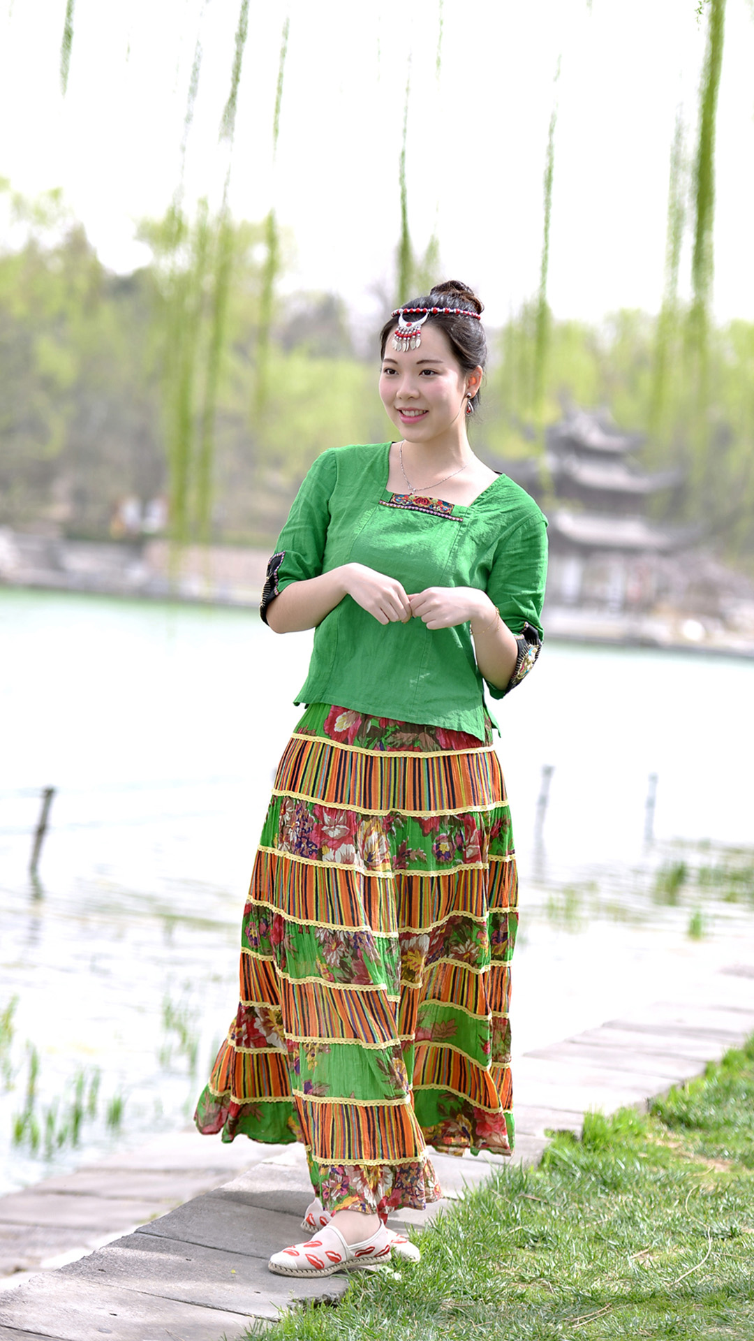 1080x1920  Красивая китайская девушка Android обои - Android HD обои