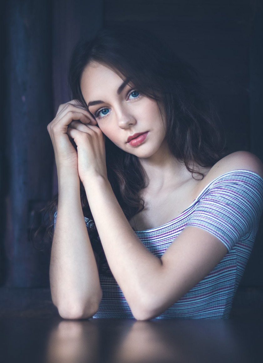 840x1160  Скачать обои 840x1160 Blue Eyes, Girl Model, Beautiful, iPhone 4, iPhone 4S, iPod Touch, 840x1160 HD фон, 1029