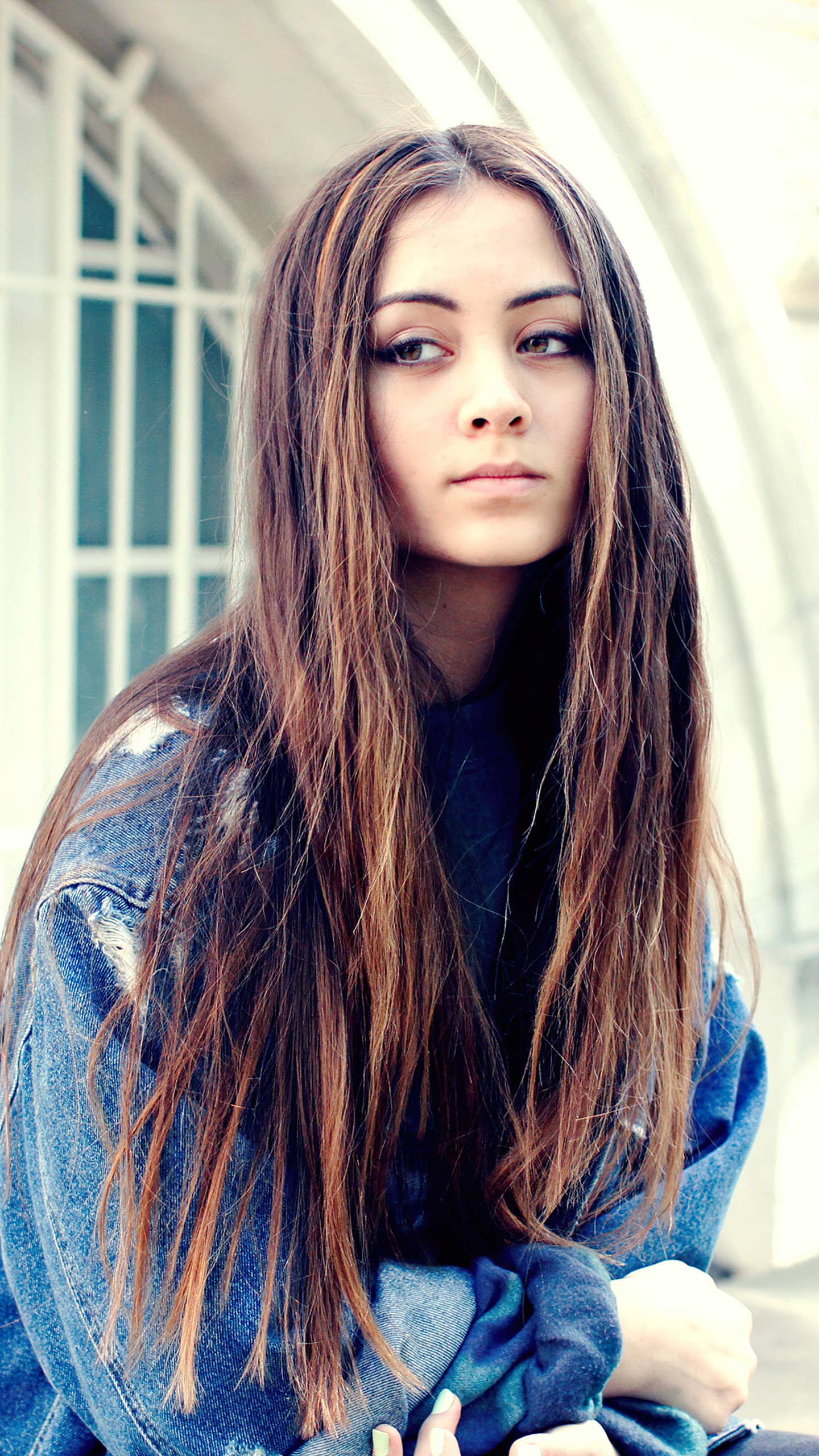 1440x2560  HD обои: модель, мода, одежда, стиль, блондинка, девочка, Новая Англия | Обои