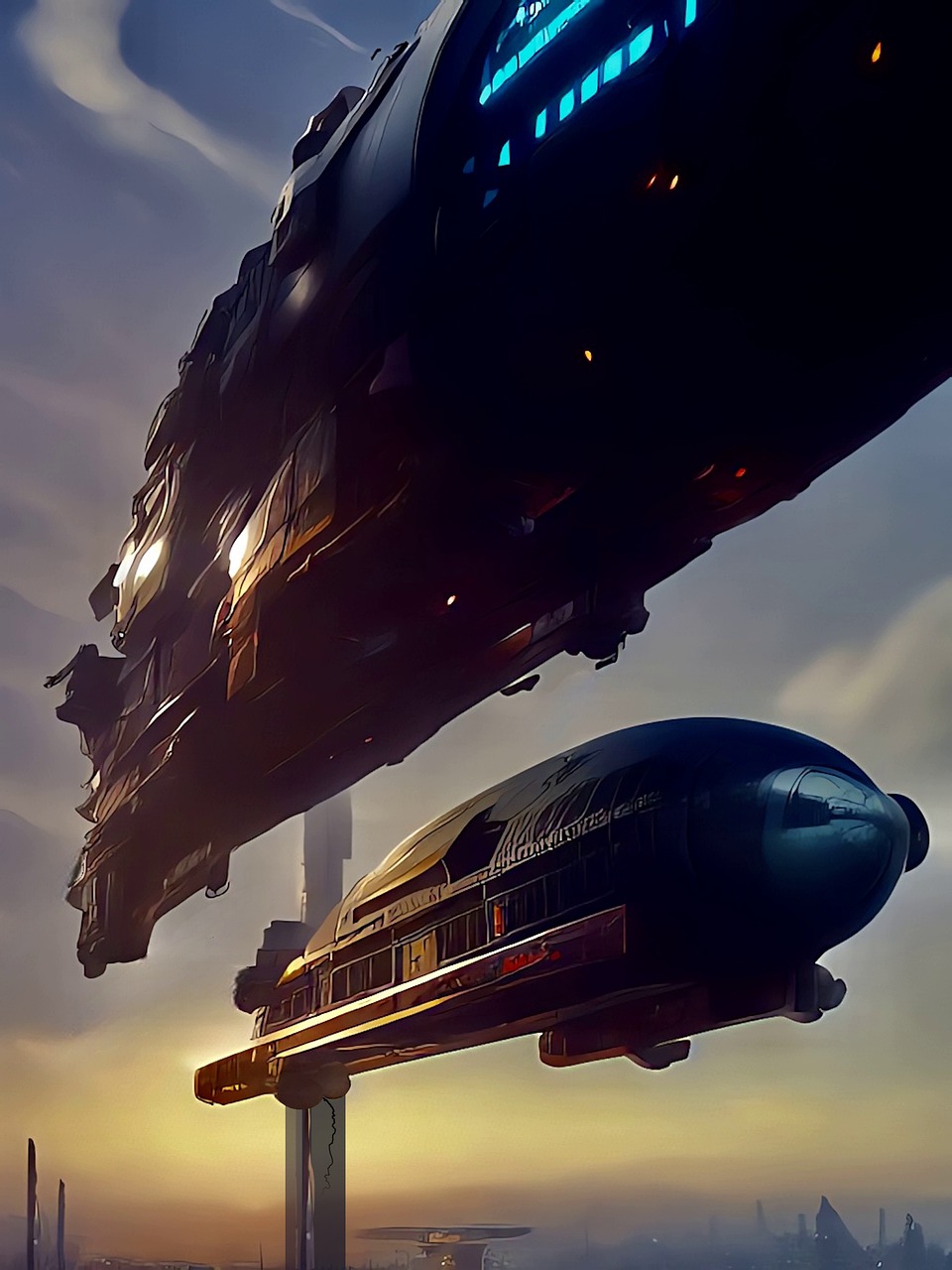 960x1280  STIEMPUNK AIRISHIP SPACESHIP - БЕСПЛАТНО изображение на Pixabay