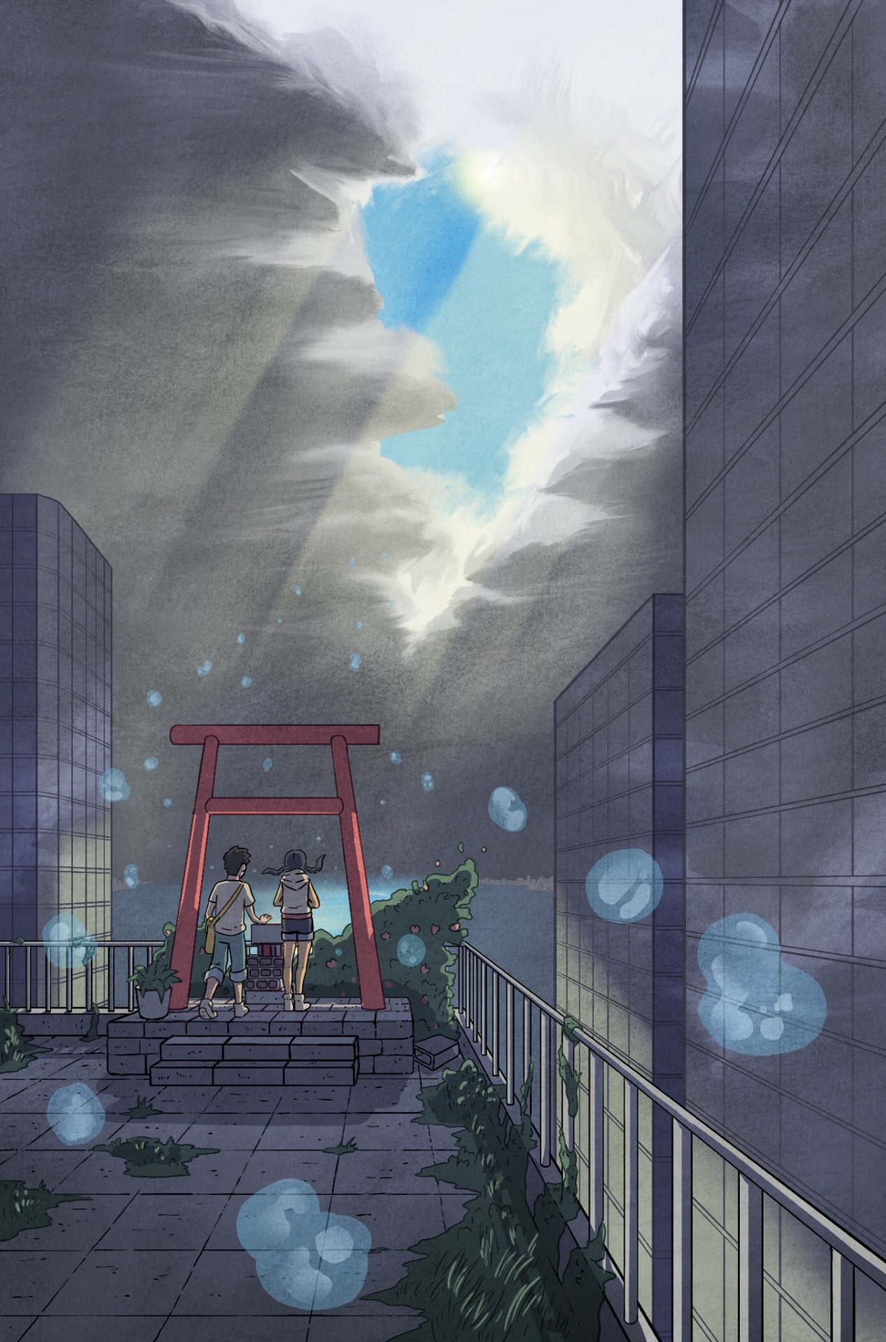 1268x1920  Миры Макото Шинкай - Кинокуния, США