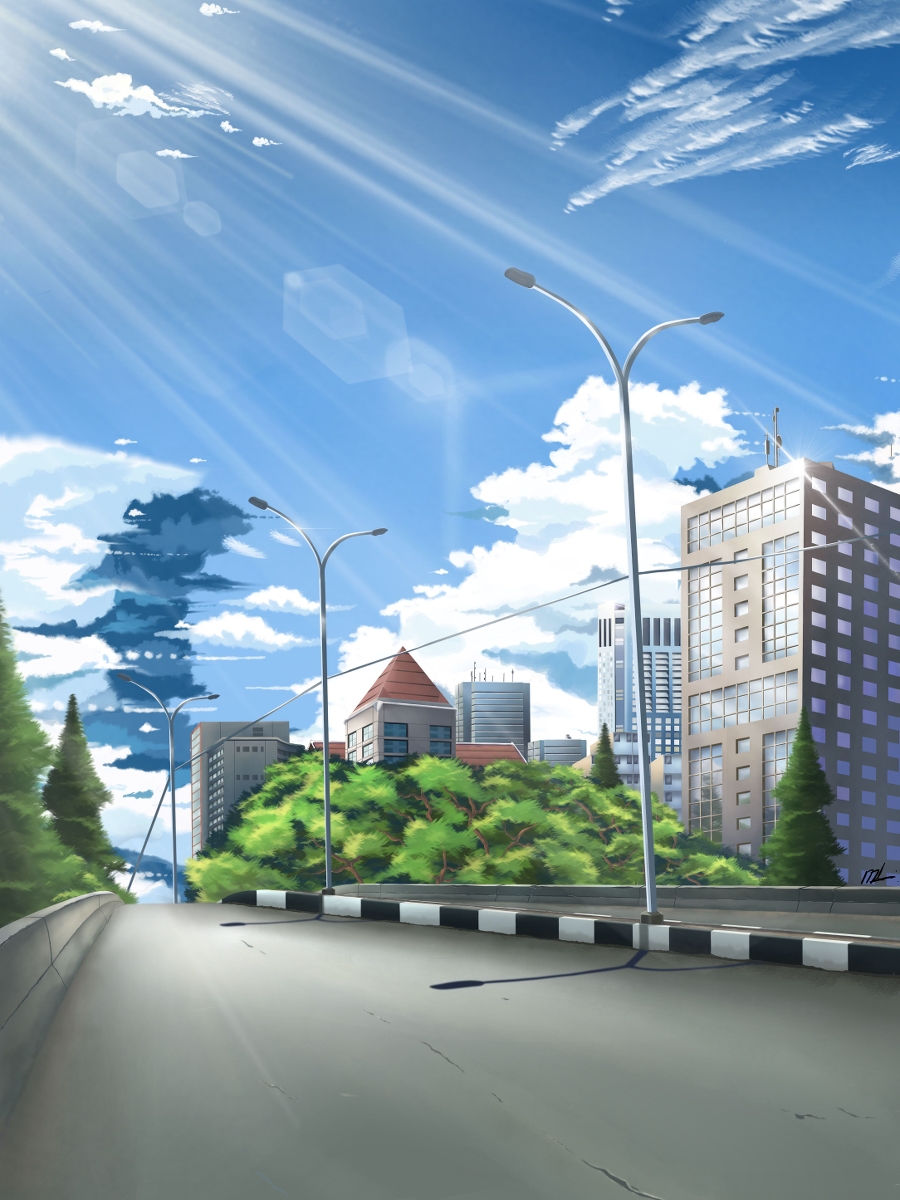 900x1200  Аниме -погодные обои - фон погоды в аниме - обоие