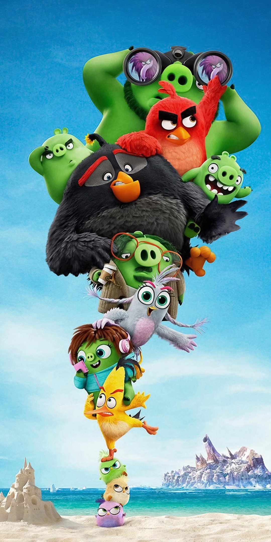 1080x2160 The Angry Birds Movie 2 Обои - Топ бесплатных фонов из фильма Angry Birds Movie 2 - WallpaperAccess