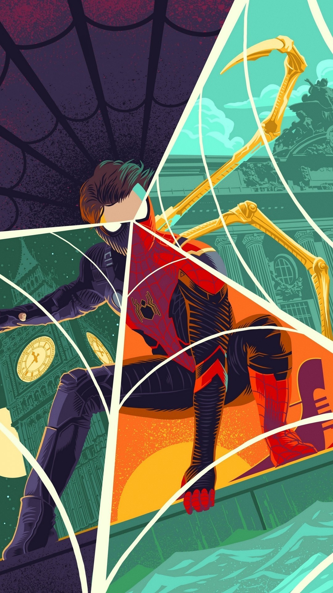 1080x1920   Обои для телефонов Человек-паук вдали от дома | Обои для телефона 2020 HD