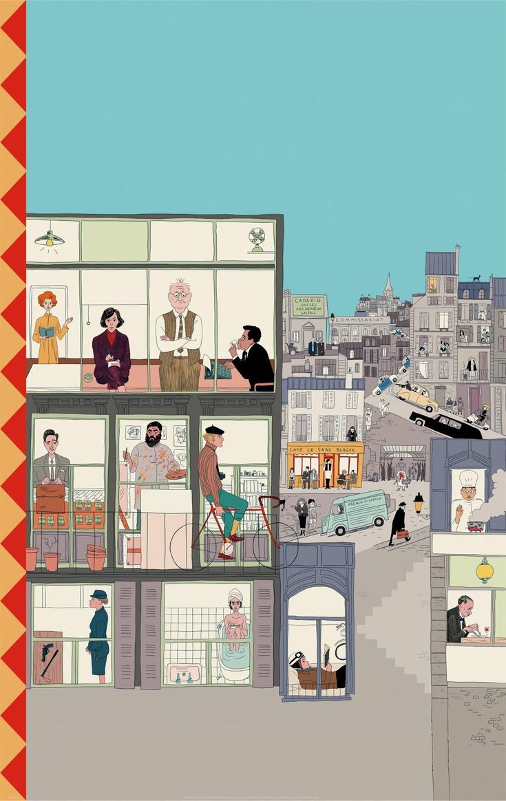 735x1164  Wes Anderson iPhone обои - пещера обоев