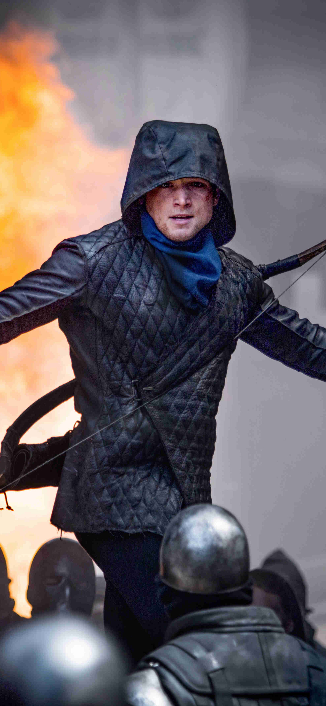 1125x2436  Обои Кингсман: Золотой круг, Колин Ферт, Тарон Эгертон, 8K, фильмы № 15538